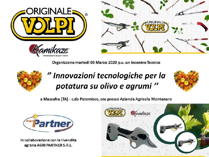 Innovazioni tecnologiche per la potatura su olivo e agrumi
