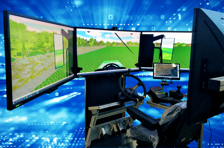 SimAgri, il simulatore per macchine agricole di precisione