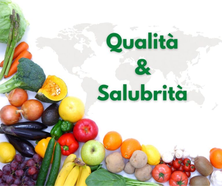 La Sovranità Alimentare passa dalla qualità alla salubrità di tutti i prodotti