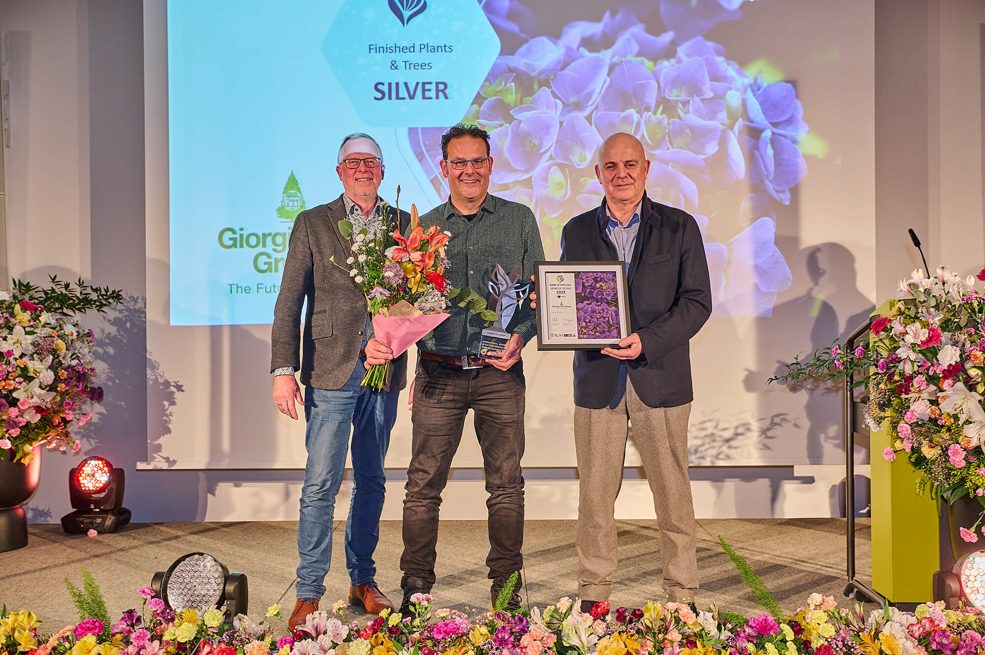 Giorgio Tesi Group premiata come migliore azienda vivaistica in Europa