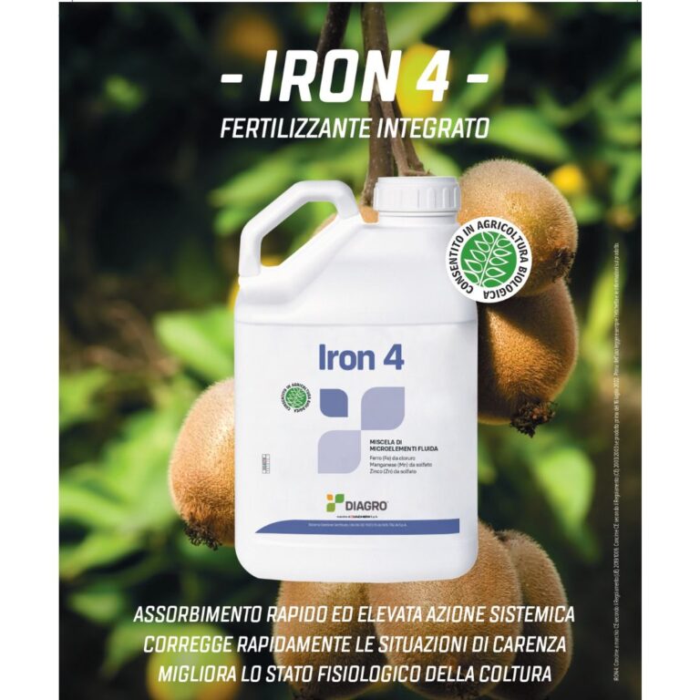 Iron 4 fertilizzante integrato