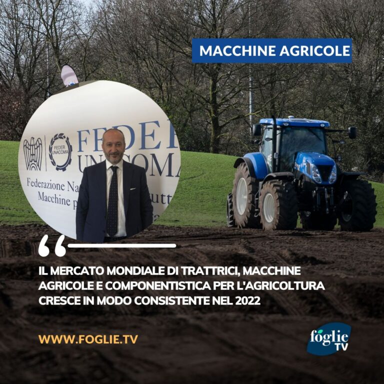 Assemblea Federunacoma: Malavolti, cresce fatturato ed export macchine agricole italiane